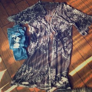 Gimmicks Purple Lace Duster